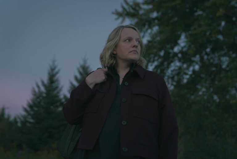 Elisabeth Moss in "The Handmaid's Tale" (Disney/Steve Wilkie)