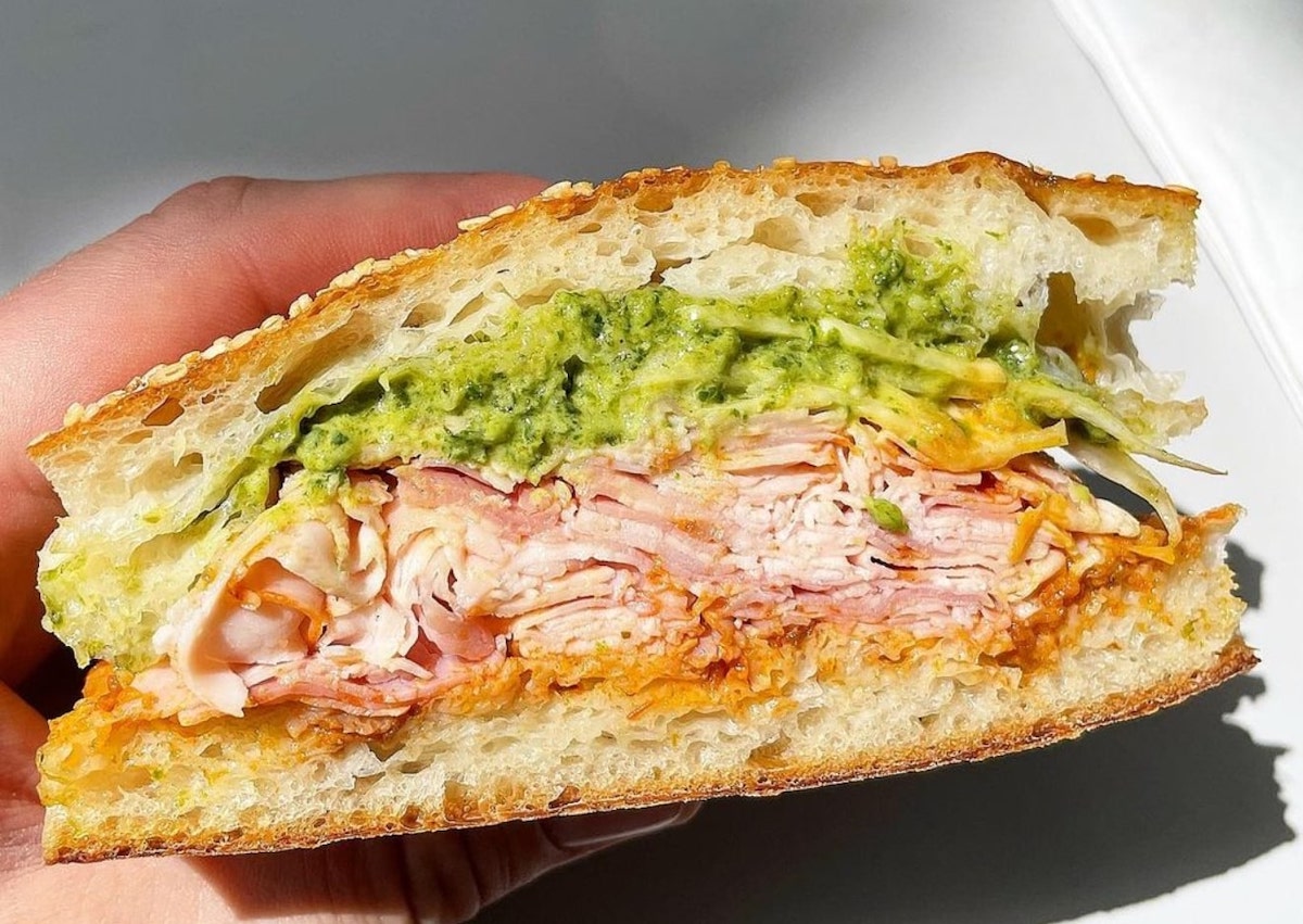 The roast pork sandwich from Hector's in Melbourne (Hector's )