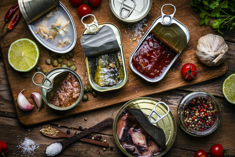 Tinned fish (Getty Images / fcafotodigital)