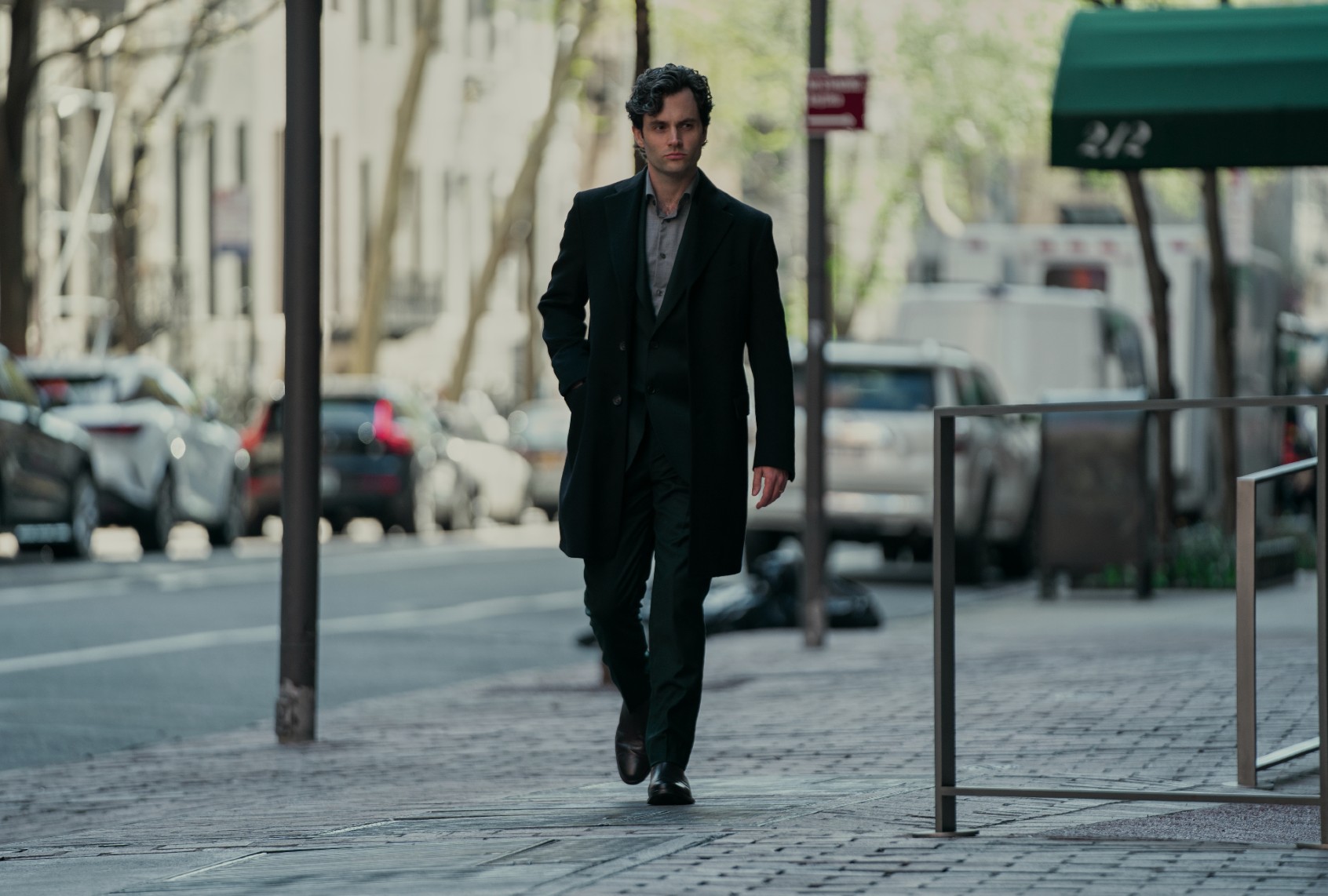 Penn Badgley as Joe Goldberg in "You" (Clifton Prescod/Netflix)