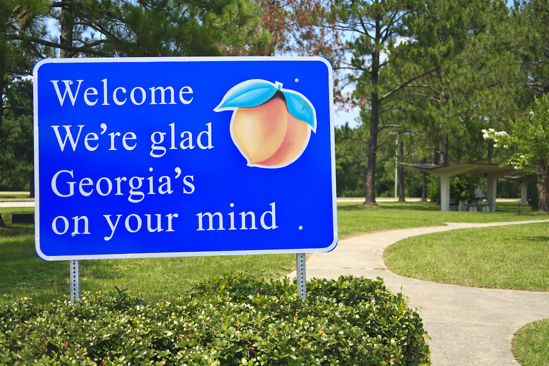Sign near the Georgia border (Marje / Getty Images )