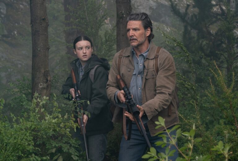 Bella Ramsey and Pedro Pascal in "The Last of Us" (Liane Hentscher/HBO)