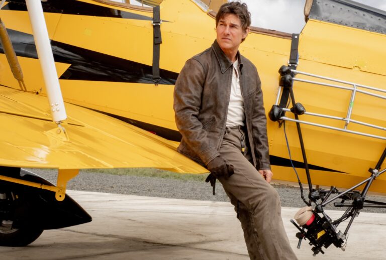 Tom Cruise on the set of "Mission: Impossible - The Final Reckoning" (Paramount Pictures/Skydance)