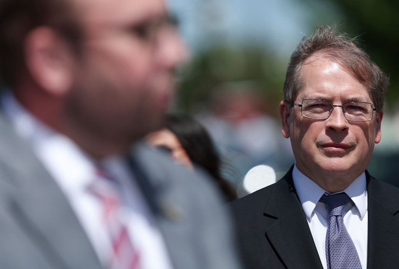 Americans for Tax Reform President Grover Norquist attends a press conference outside the U.S. Capitol April 18, 2023. (Win McNamee/Getty Images)