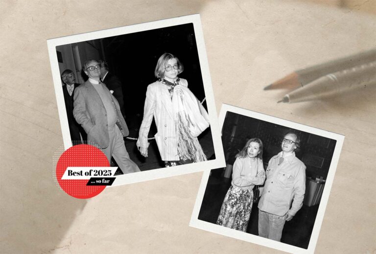 Author Joan Didion and her husband, John Gregory Dunne, captured in candid moments (Photo illustration by Salon / Getty Images / Lauri Gaffin / Frank Edwards)