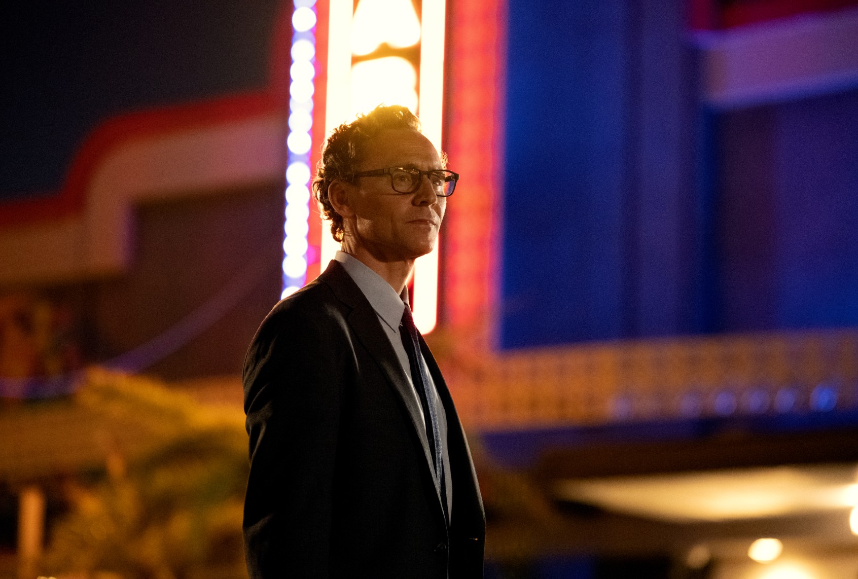 Tom Hiddleston as Charles "Chuck" Krantz in "The Life of Chuck" (Courtesy of Neon)