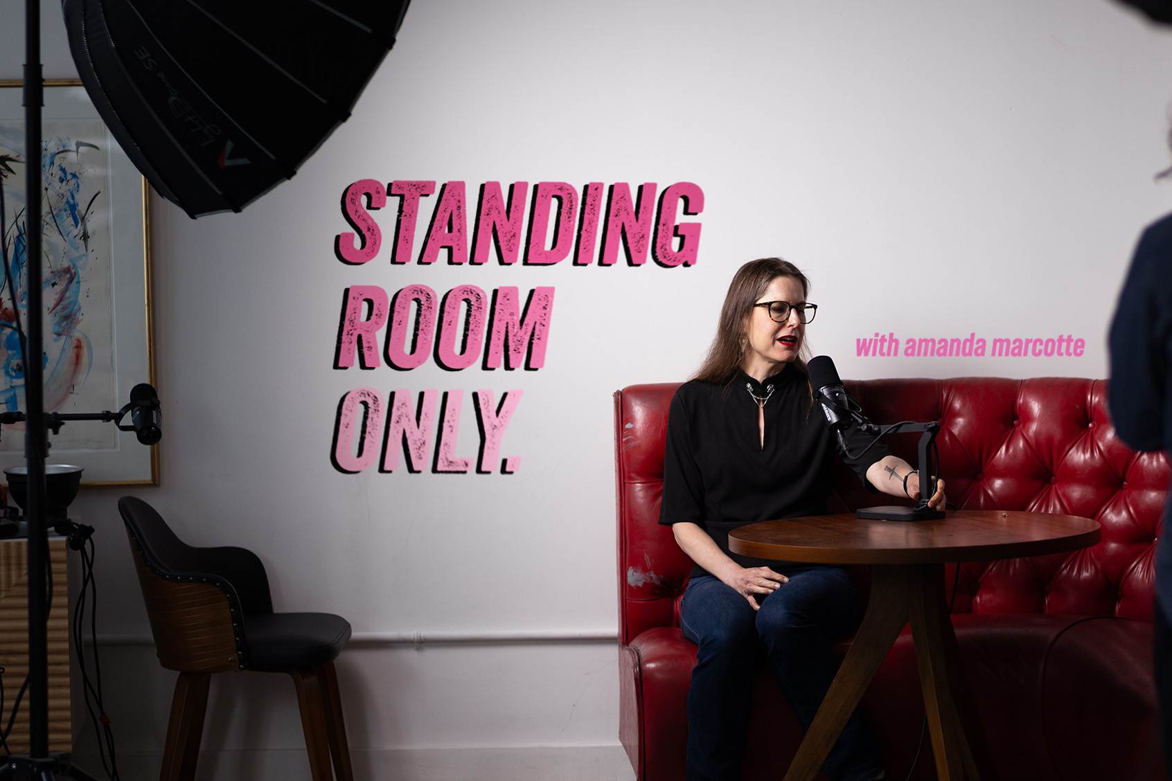 Amanda Marcotte in Salon's New York studio. (Salon)