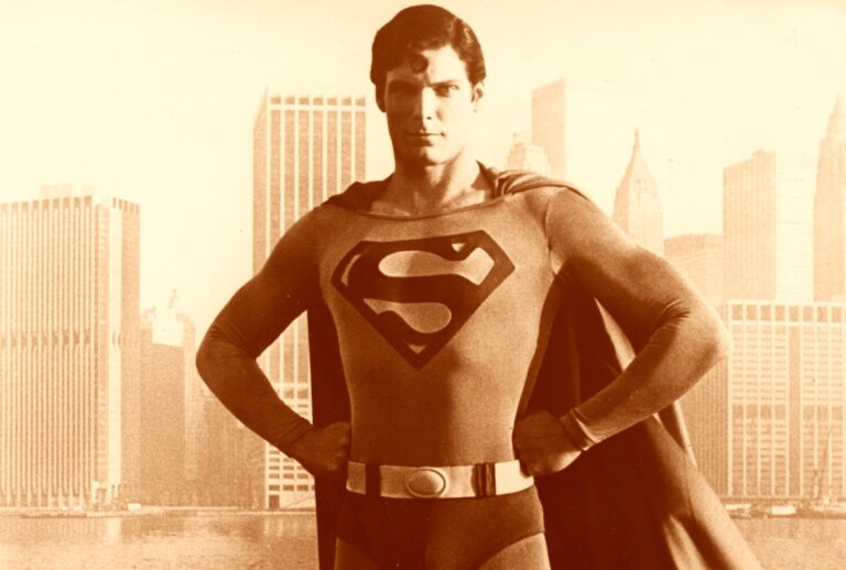 Christopher Reeve as Superman, 1978 (Keystone/Getty Images)