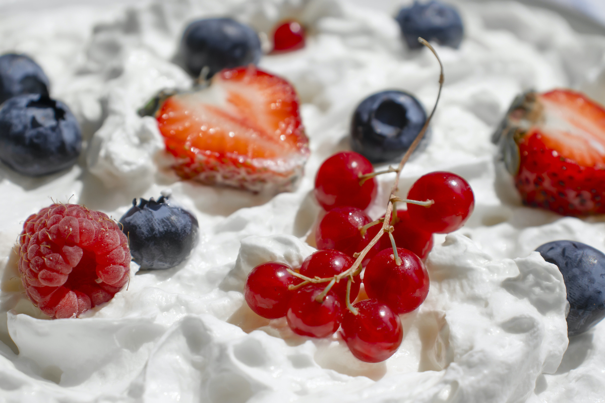 Cool Whip with berries (TanyaLovus / Getty Images )