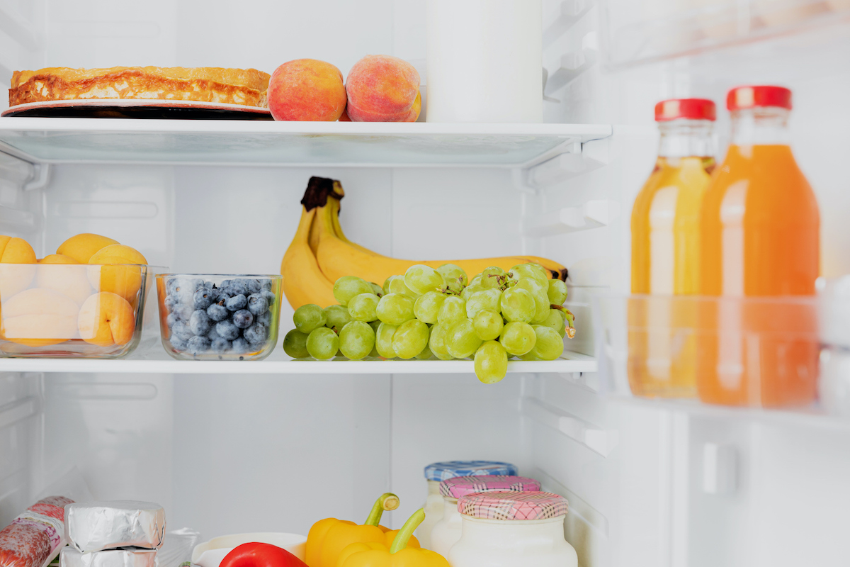 Open fridge door (Olena Ivanova / Getty Images)