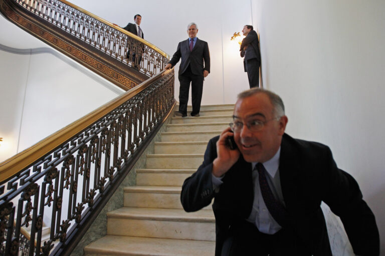 New York Times columnist David Brooks, seen in Washington, D.C., in 2011. (Chip Somodevilla/Getty Images)