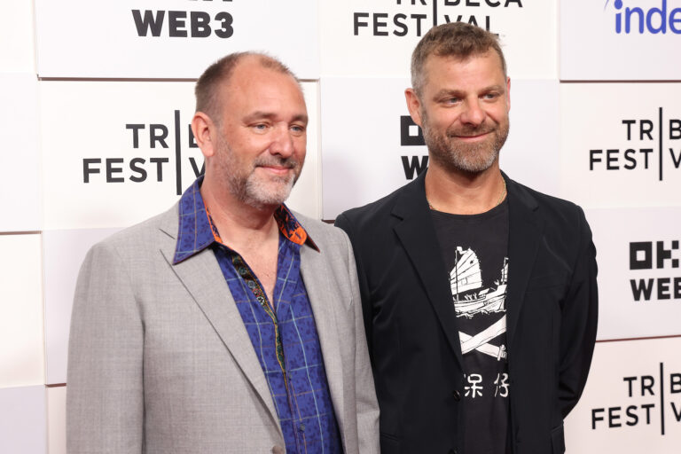 "South Park" creators Trey Parker and Matt Stone. (Photo by Taylor Hill/Getty Images)