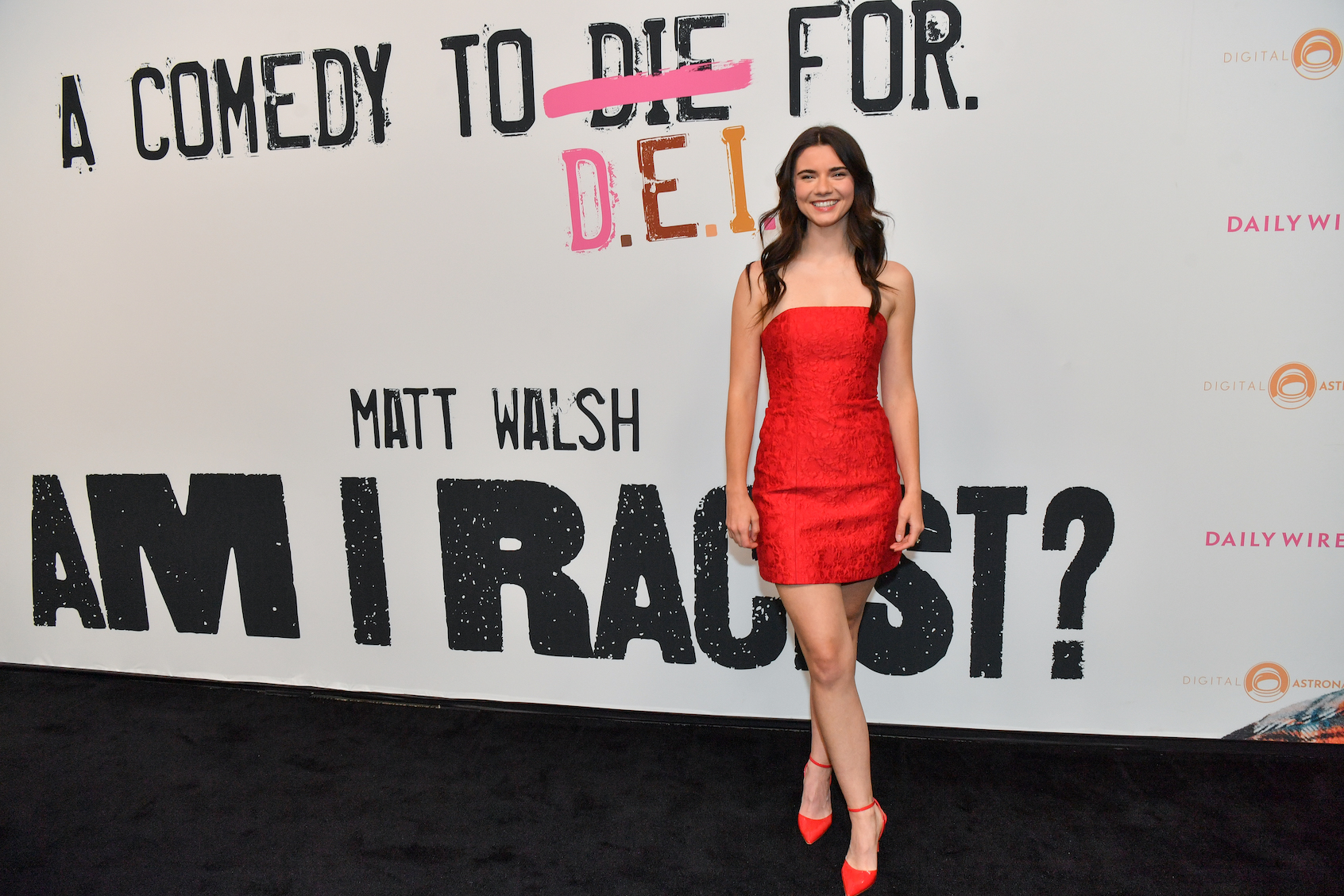 Brett Cooper arrives at the premiere of "Am I Racist?" on Sept. 9, 2024, in Nashville. (Jason Davis/Getty Images)