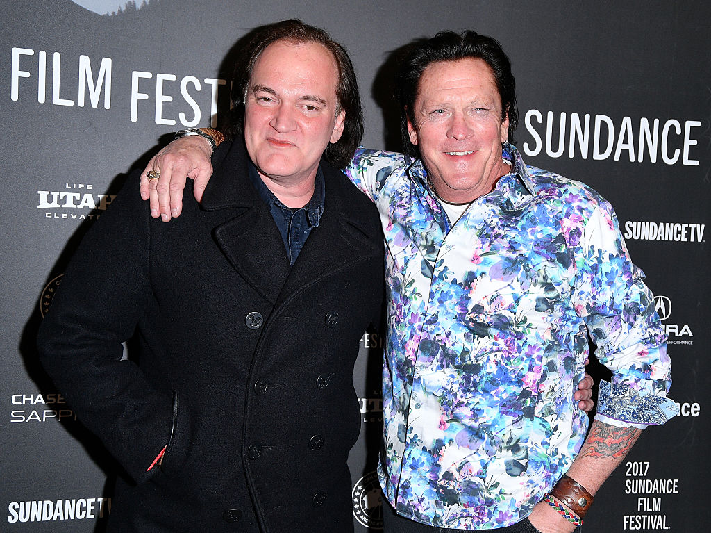 Michael Madsen died today at 67. He was a frequent actor in Quentino Tarantino movies, including "Reservoir Dogs". Here they are at the 25th anniversary screening of the film in 2017. (George Pimentel / Getty Images)