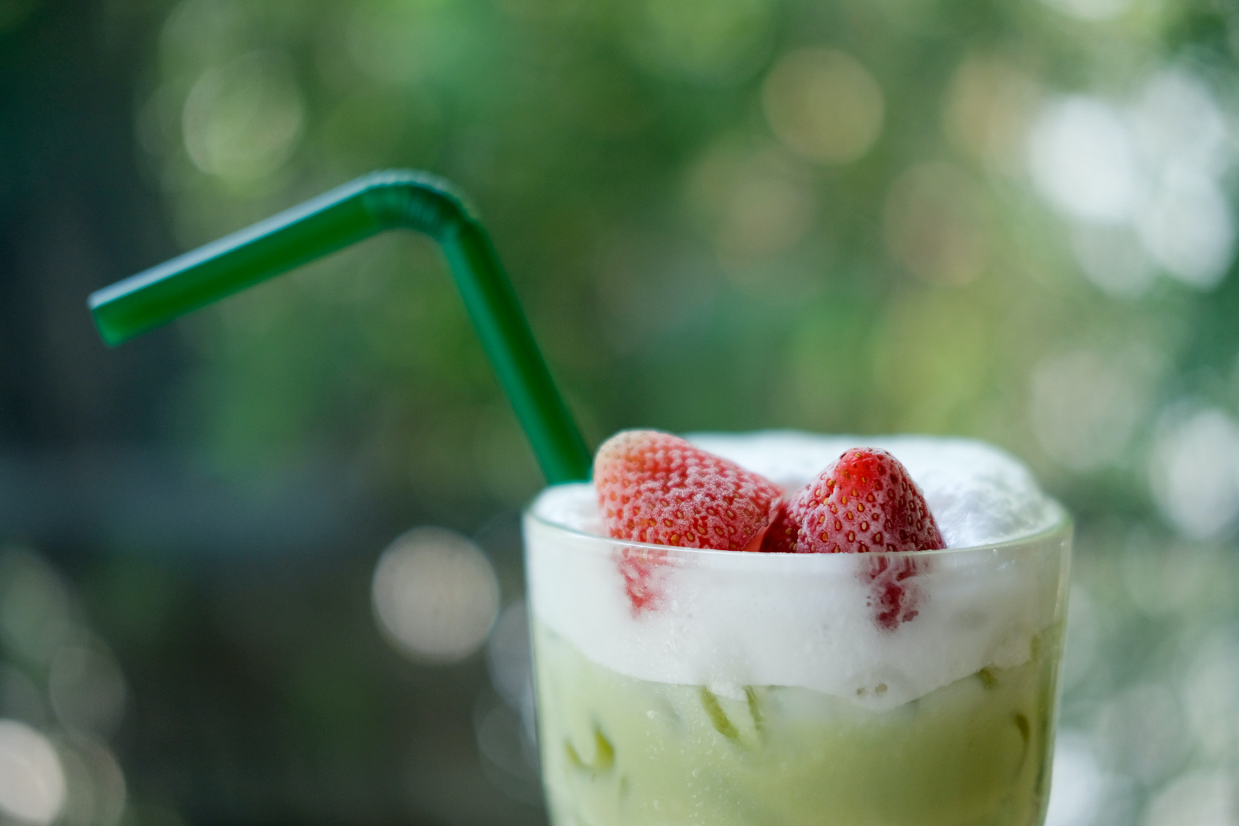 Strawberry matcha (dontree_m/Getty Images )