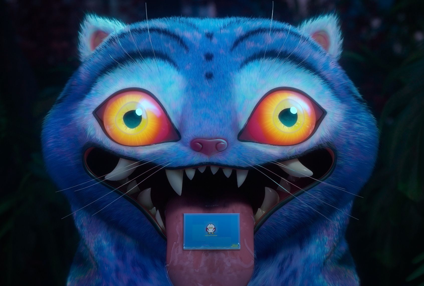 "Kpop Demon Hunters": Special delivery from Derpy tiger (Netflix)