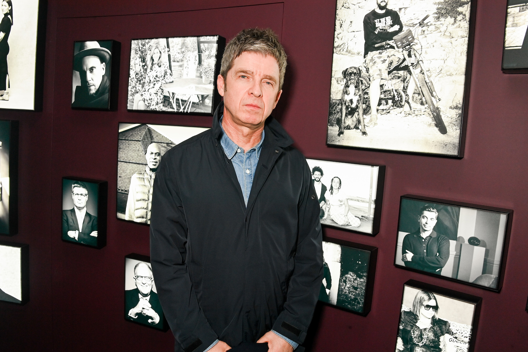 Noel Gallagher attends the 'Zoë Law: Legends' photography exhibition at the National Portrait Gallery on November 28, 2024. (Photo by Dave Benett/Getty Images)