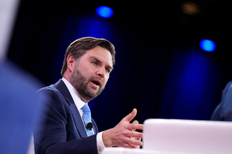 Vice President JD Vance continues to push the Trump diplomatic agenda. After an interview, social media takes sides with very different views of who won. (Andrew Harnik / Getty Images)