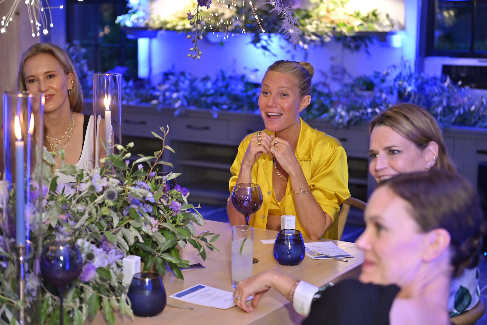 Gwyneth Paltrow, at A Dreamy Evening with Goopglow on July 18, 2022 in East Hampton City. (Bryan Bedder/Getty Images for Goop)
