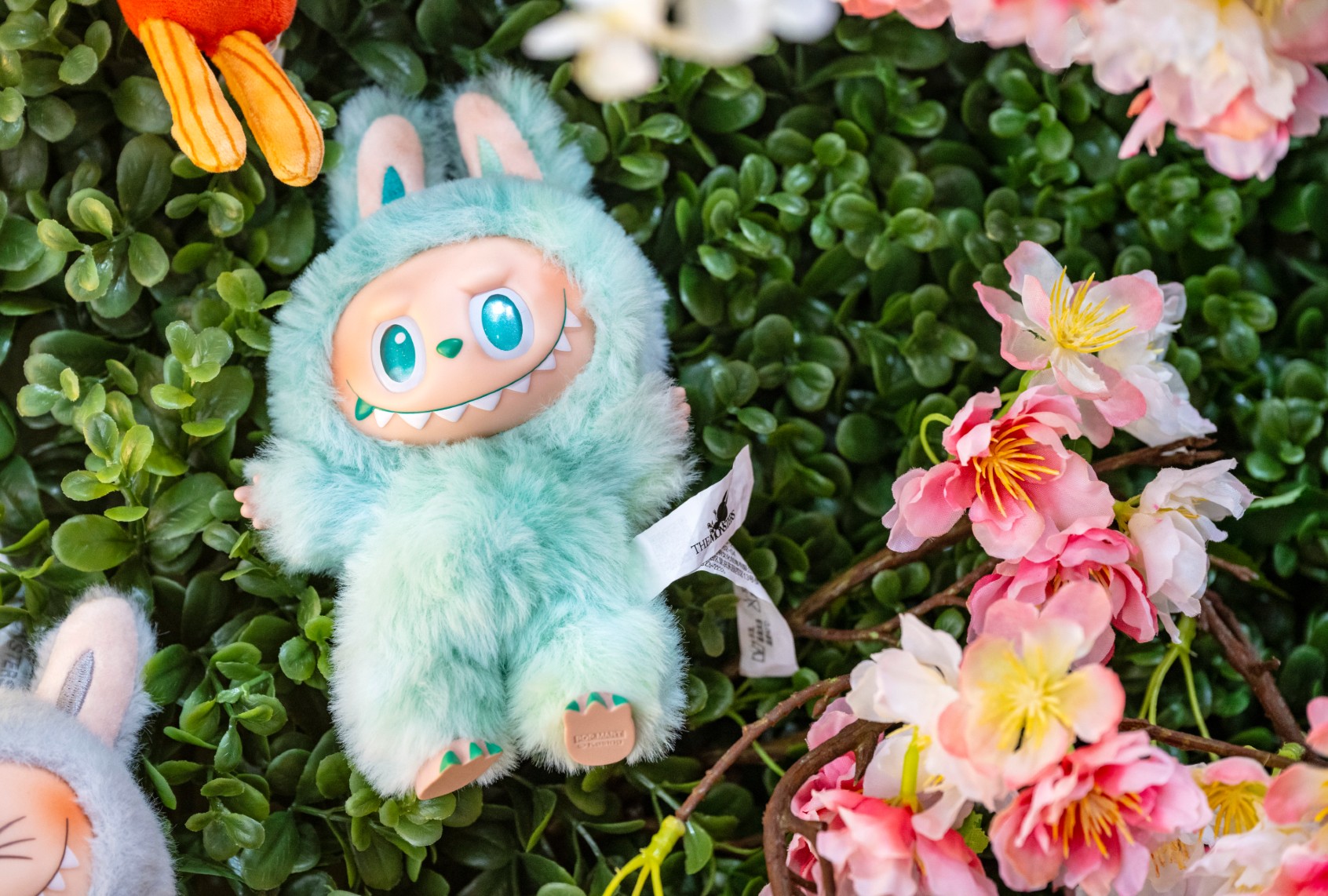 A Labubu on display inside The Labu'Tique Shop in Anaheim, California, on Wednesday, June 25, 2025. (Mark Rightmire/MediaNews Group/Orange County Register via Getty Images)