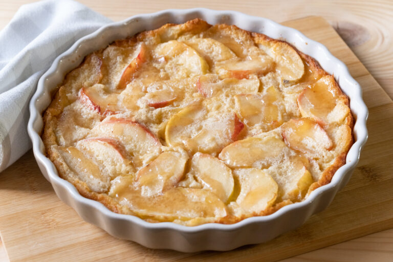 Clafoutis in a baking dish (Albina Yalunina/Getty Images)