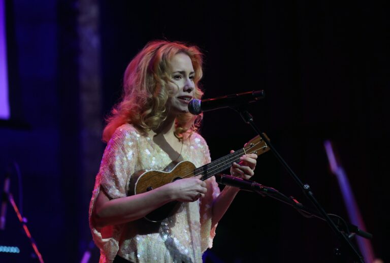 Nellie McKay performs as part of Wesley Stace's Cabinet of Wonders variety show at City Winery (Al Pereira/Getty Images)