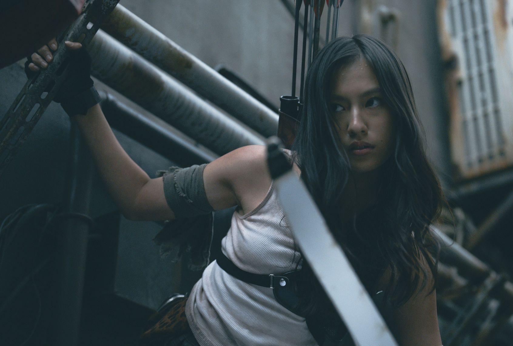 Yuri Tsunematsu as Akane Heiya in "Alice in Borderland"