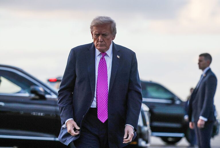 Democrats are exposing Trump's weakness President Donald Trump in West Palm Beach, Florida, on Oct. 17, 2025. (Alex Wong/Getty Images)