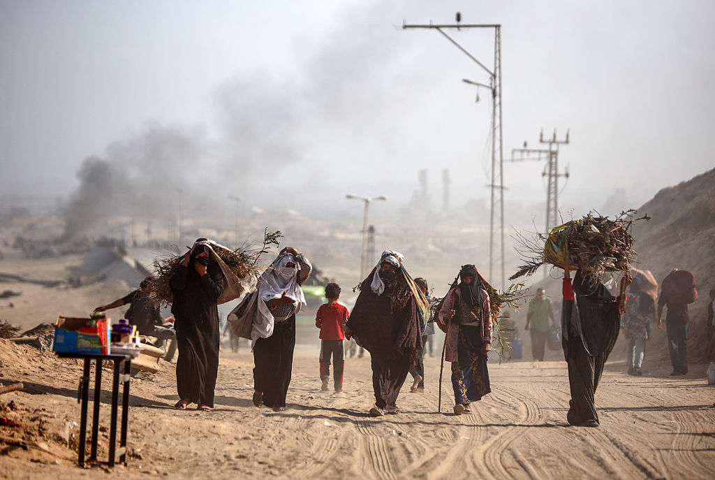 As Israel keeps up its attacks, Hamas is agreeing to the proposed plan from President Trump to bring a ceasefire to Gaza. (Majdi Fathi / NurPhoto / Getty Images)