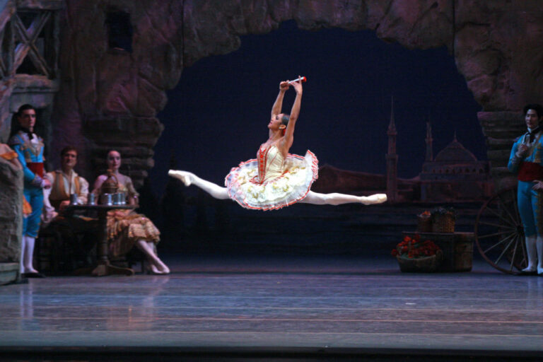 ABT legend Misty Copeland takes a leap, retiring from professional ballet this week. Copeland has been an inspiring advocate and barrier-breaker for classical ballet in her 25 year career. Fans and celebs alike were present to celebrate her final bow. (Hiroyuki Ito / Getty Images)