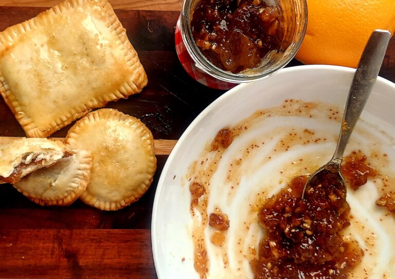 Fig jam hand pies for the hesitant host Fig jam hand pies (Ashlie Stevens )