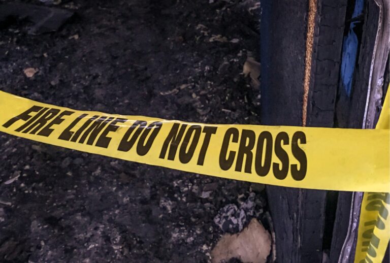 Police are investigating a fire at South Carolina Judge Diane Goodstein's home on Oct. 3, 2025. (Heather Paul via Getty Images)