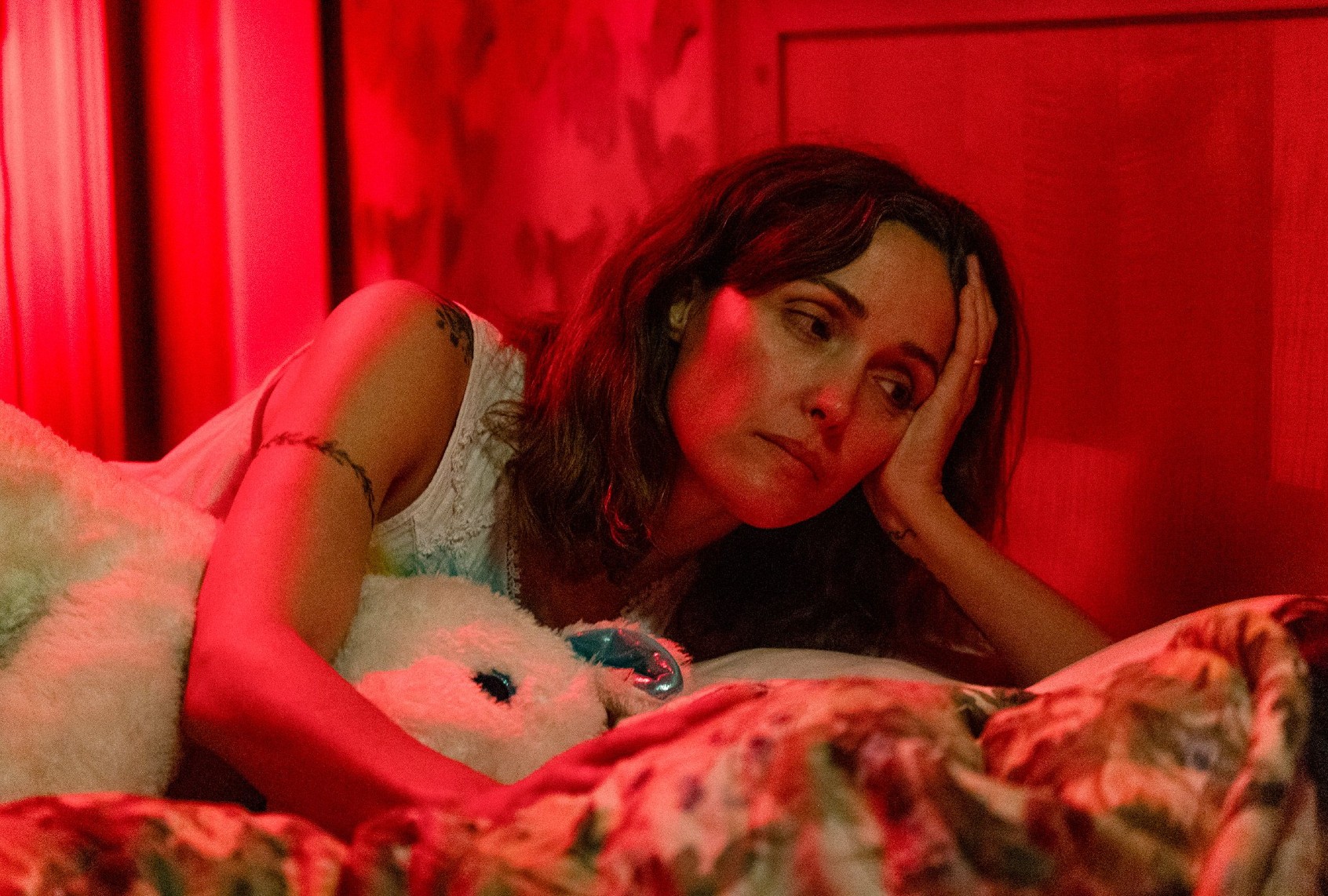 Rose Byrne in "If I Had Legs I'd Kick You" (A24)