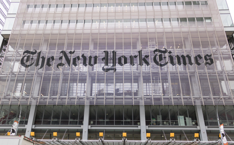 The New York Times posted an eerily prophetic headline last year about Trump's second term. Online media picked it up and showed how accurate it's been. (Gabriel Ramos / Getty Images)
