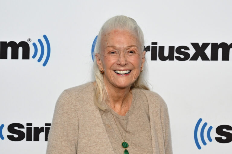 Diane Ladd attends SiriusXM Studios on April 24, 2023 in New York City. (Photo by Slaven Vlasic/Getty Images)