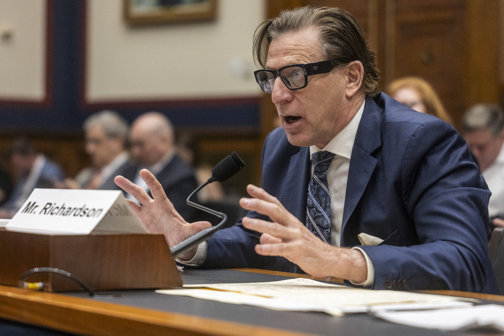 David Richardson. (Photo by Jim Watson/Getty Images)