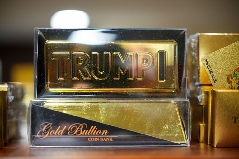 It's no secret that President Trump loves his golden gifts. After the Swiss brought "diplomatic gifts" of gold supposed to be for the Trump Presidential Library, but Swiss politicians see it as a possible bribe due to the timing. Just days later, Trump cut tariffs to Switzerland. (Christopher Furlong / Getty Images)