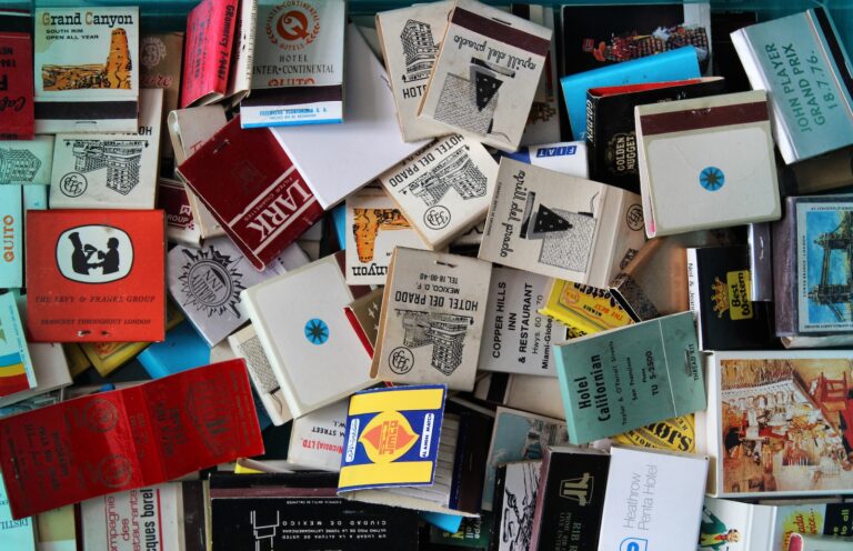 Collection of matchboxes, some as old as 50 years (	larigan - Patricia Hamilton / Getty Images )