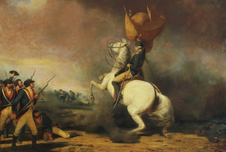 Washington rallying the Americans (Princeton University Art Museum )