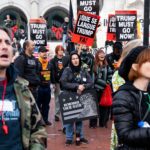 salon.com - Amanda Becker - 'This piggy won't be quiet': They spent two nights on a bus to protest the president