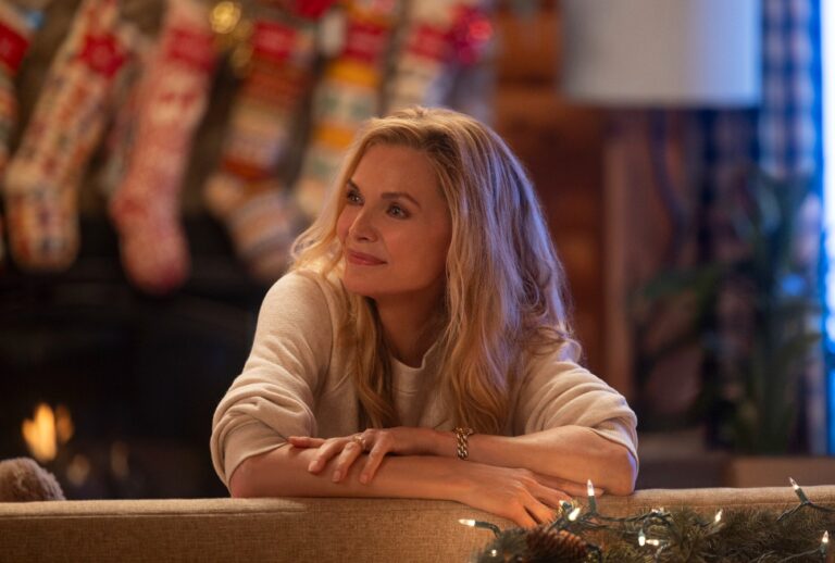 Michelle Pfeiffer as Claire Clauster in "Oh. What. Fun." (Alisha Wetherill/Prime)