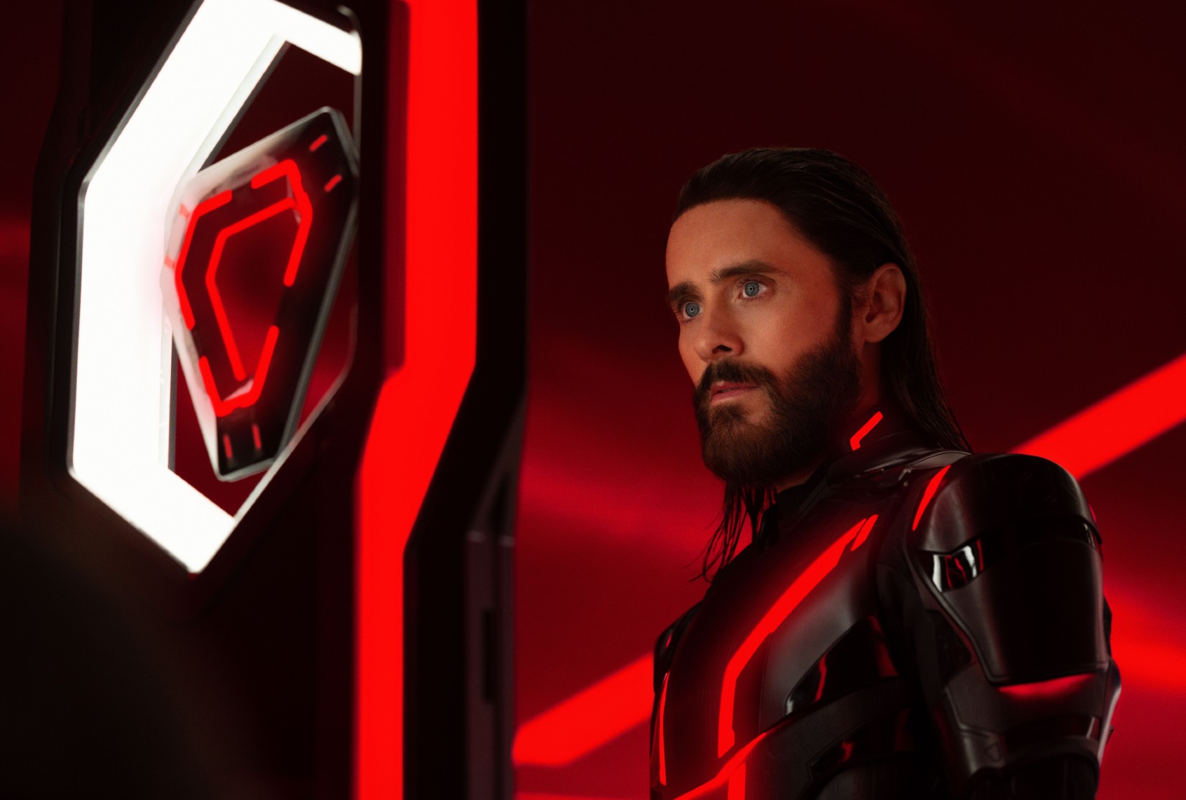Jared Leto in "Tron: Ares" (Disney Enterprises, Inc.)