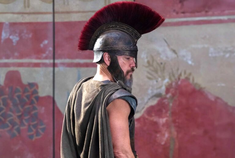 Matt Damon as Odysseus in "The Odyssey" (Universal Pictures)