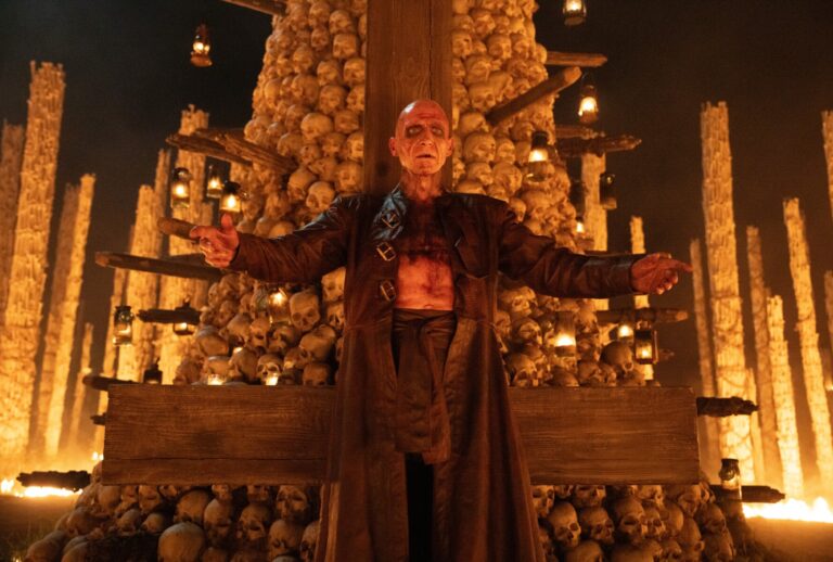 Ralph Fiennes as Dr Ian Kelson in "28 Years Later: The Bone Temple" (Columbia Sony Pictures Entertainment)