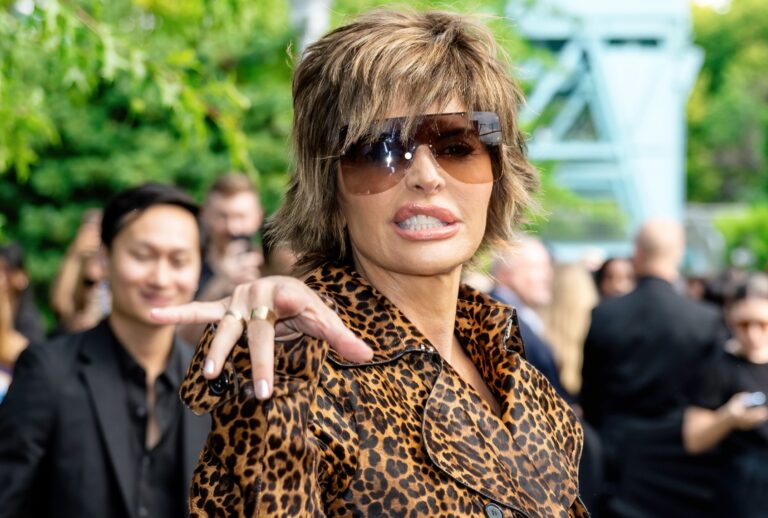 Lisa Rinna at the Michael Kors Collection Spring/Summer 2024 Runway Show on September 11, 2023 in New York City. (Gilbert Carrasquillo/GC Images)