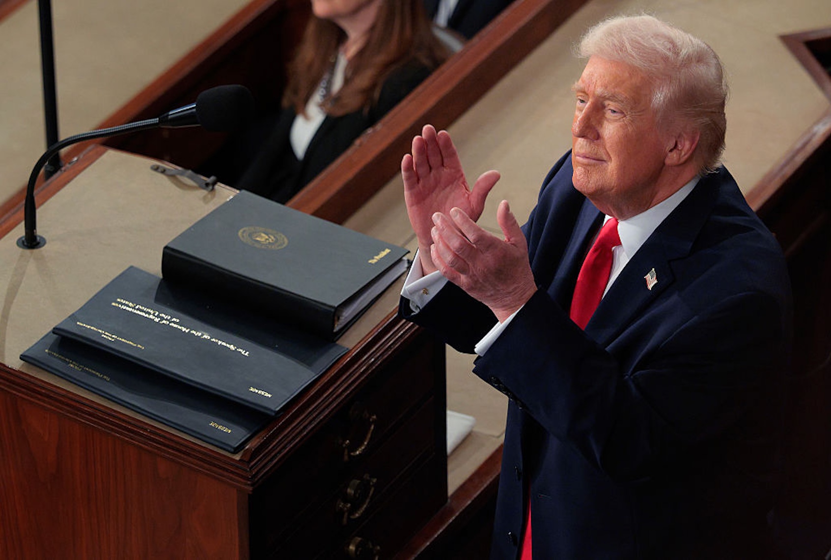 Donald Trump's State of the Union dazzled right-wing media, but it also exposed the limits of his MAGA vision (Chip Somodevilla/Getty Images)