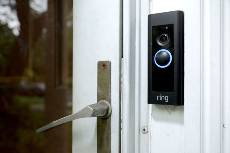 Doorbell cameras are everywhere. An Amazon proposed partnership and Super Bowl ad reveals fears about personal privacy. (Chip Somodevilla / Getty Images)