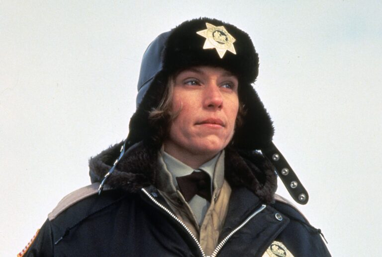 Frances McDormand as Marge Gunderson in “Fargo,” 1996 (Gramercy Pictures/Getty Images)