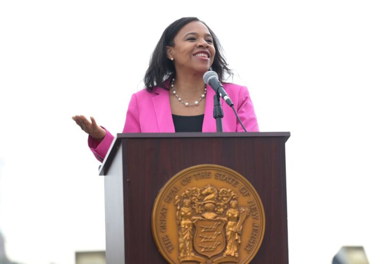 New Jersey Lt. Gov. Tahesha L. Way. (Michael M. Santiago/Getty Images)