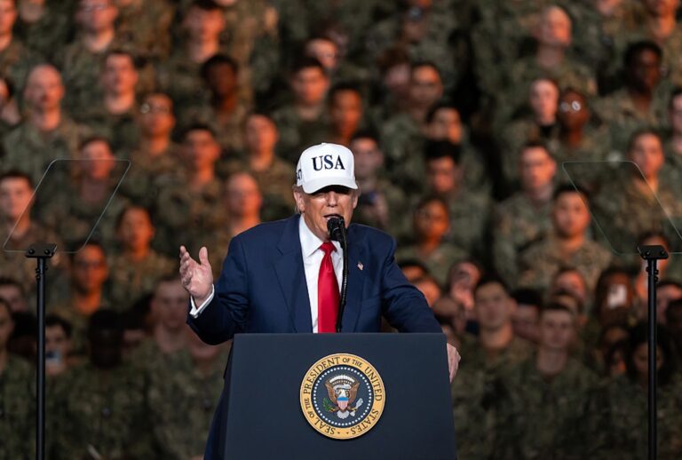 The Trump administration  has refused to rule out ground troops in Iran (Tomohiro Ohsumi/Getty Images)